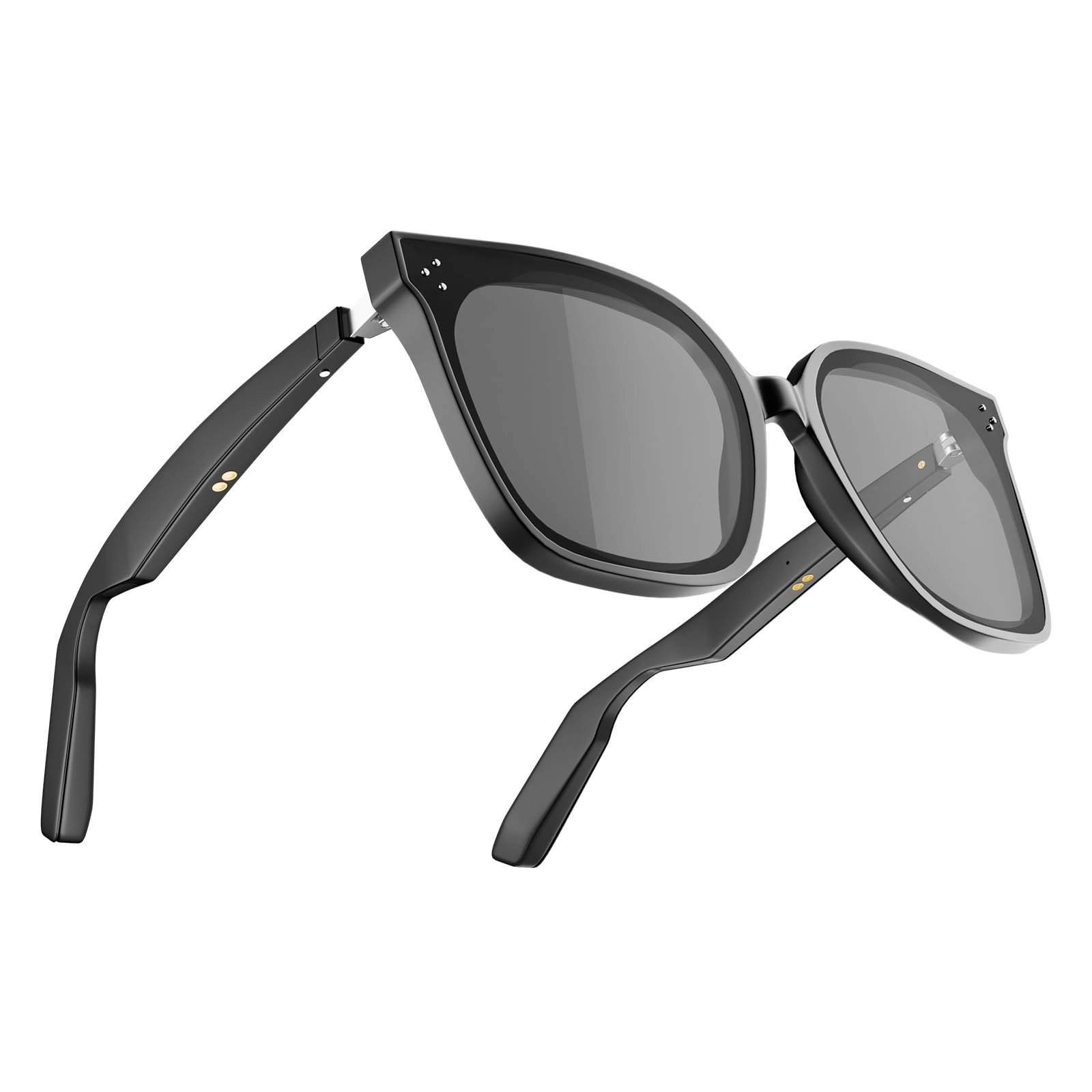 DEWVIE Smart Bluetooth Glasses - UV400 Polarized Built-in Mic & Bluetooth 5.3