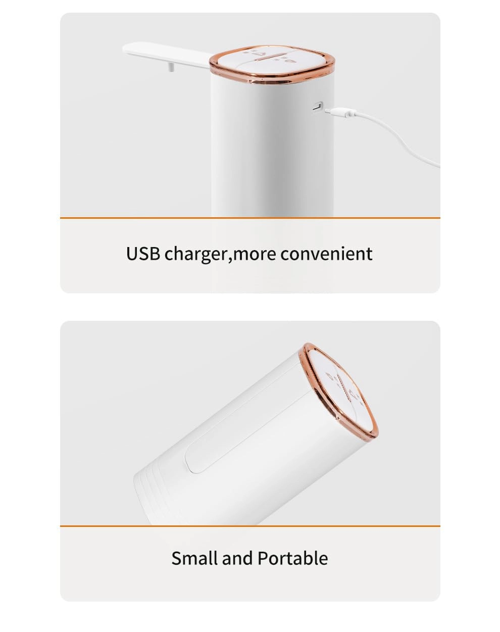 Automatic Wireless Water Can Dispenser Pump