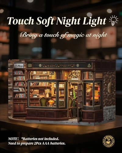Book Nook Kit - DIY 3D Wooden Puzzle LED Light