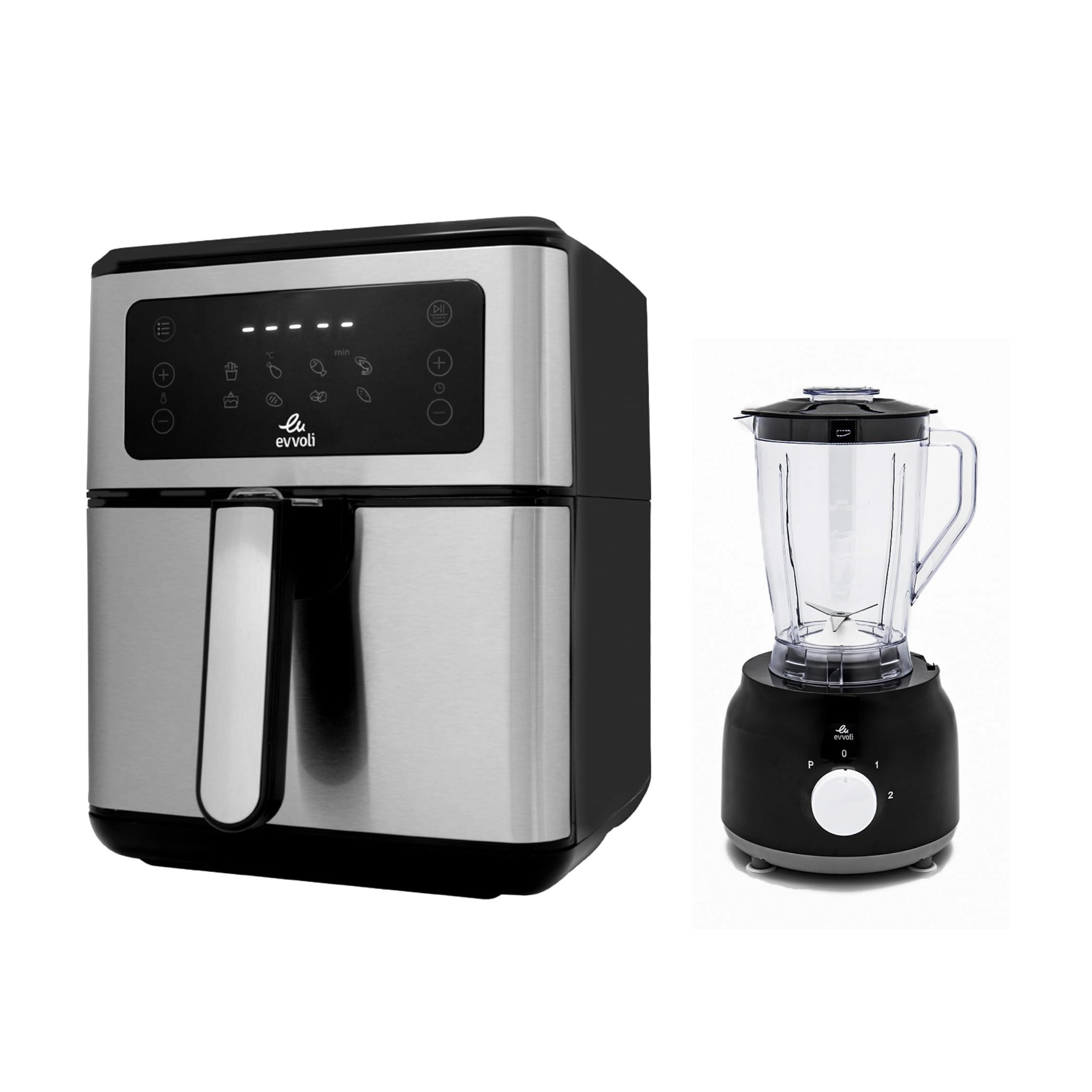 Air Fryer EVKA-AF5508D + Food Processor EVKA-FP20B
