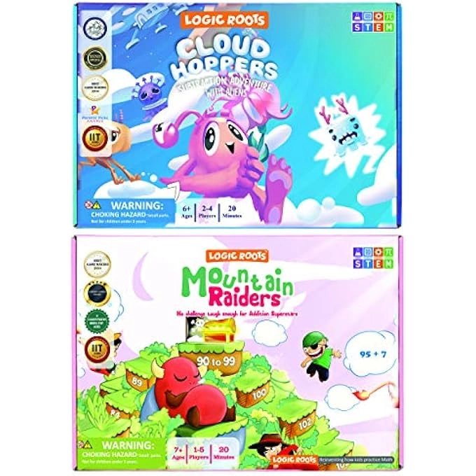 Cloud Hoppers + Mountain Raiders - 7 Year and Up 2 pieces