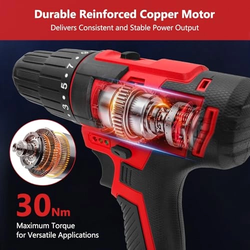 Cordless Drill - 2000 Milliamp Hours