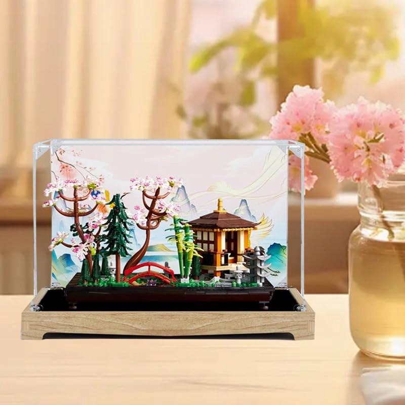 Clear Acrylic Display Case for Lego Icons (10315) - 40x25x25cm Acrylic