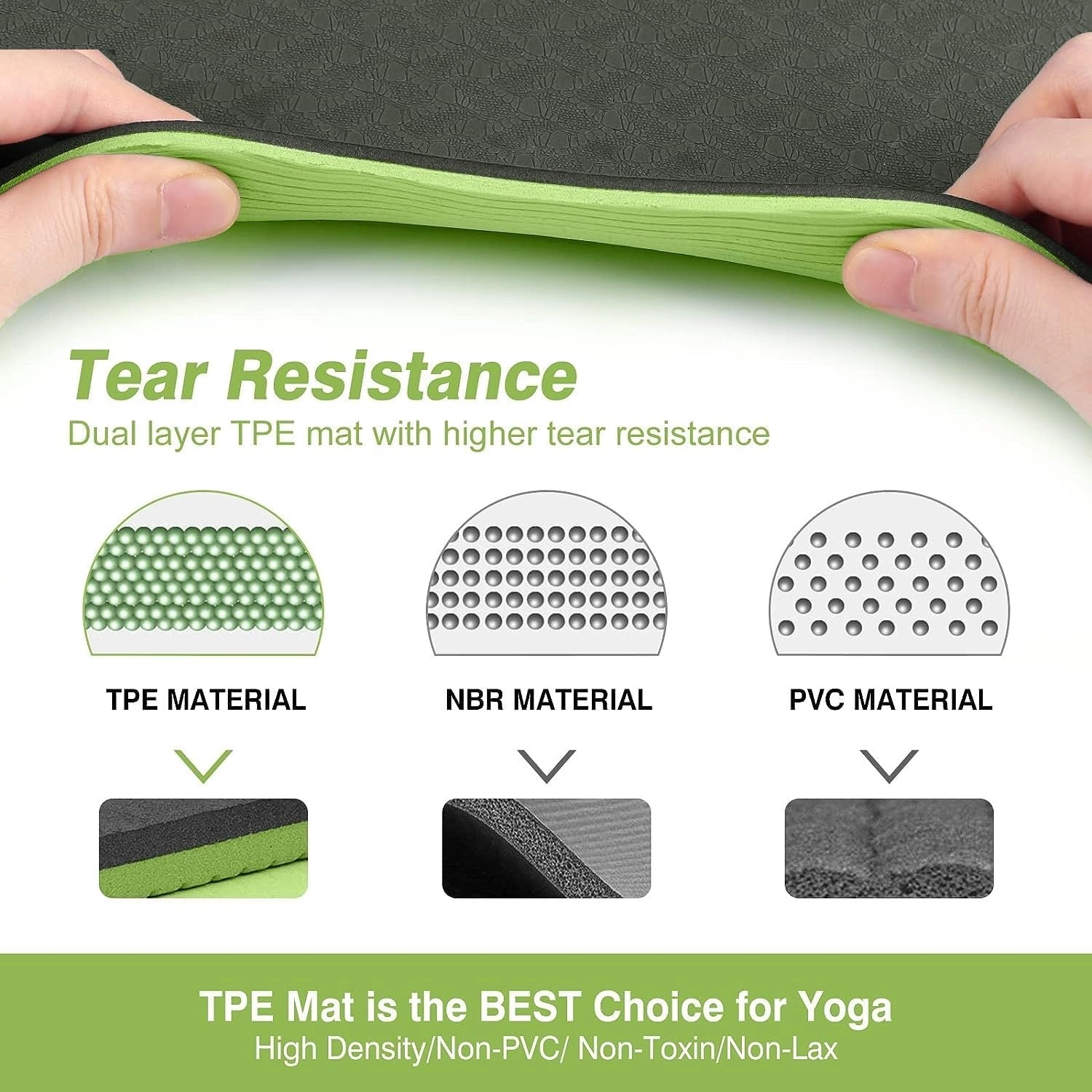 Yoga Mat - TPE 6mm