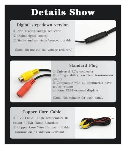 Car CCD Front View Camera - Night vision Wire 656 x 492