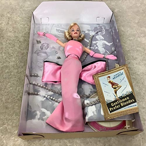 Marilyn Monroe Barbie Doll - Pink Dress Collector Edition Ages 10+