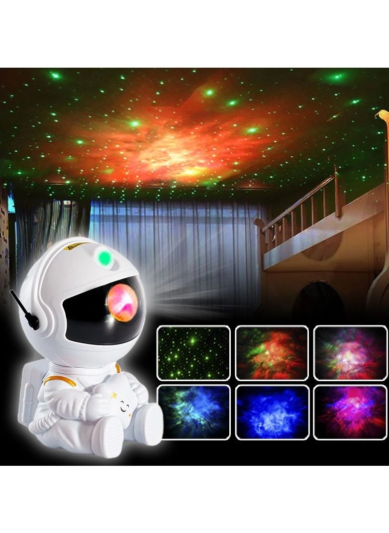 Astronaut Projector - plug in Black