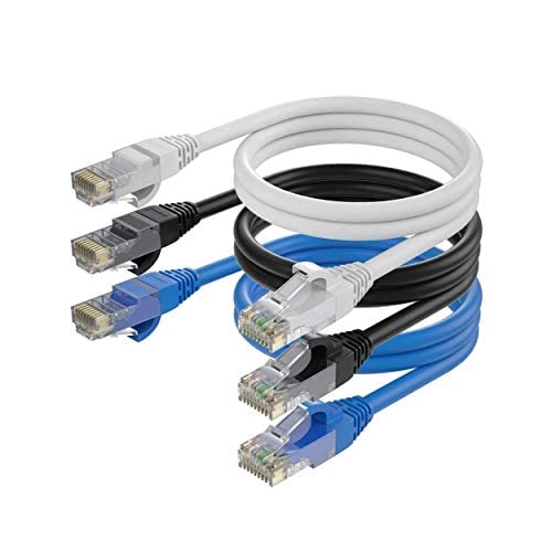 THE HAPPY BUY Cat6 Ethernet Cable - 2M