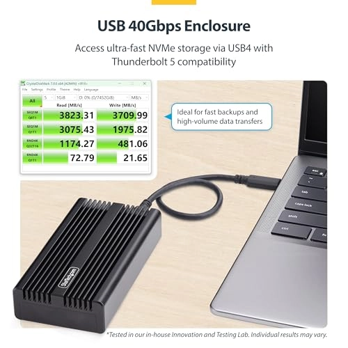USB4 M.2 NVMe Enclosure