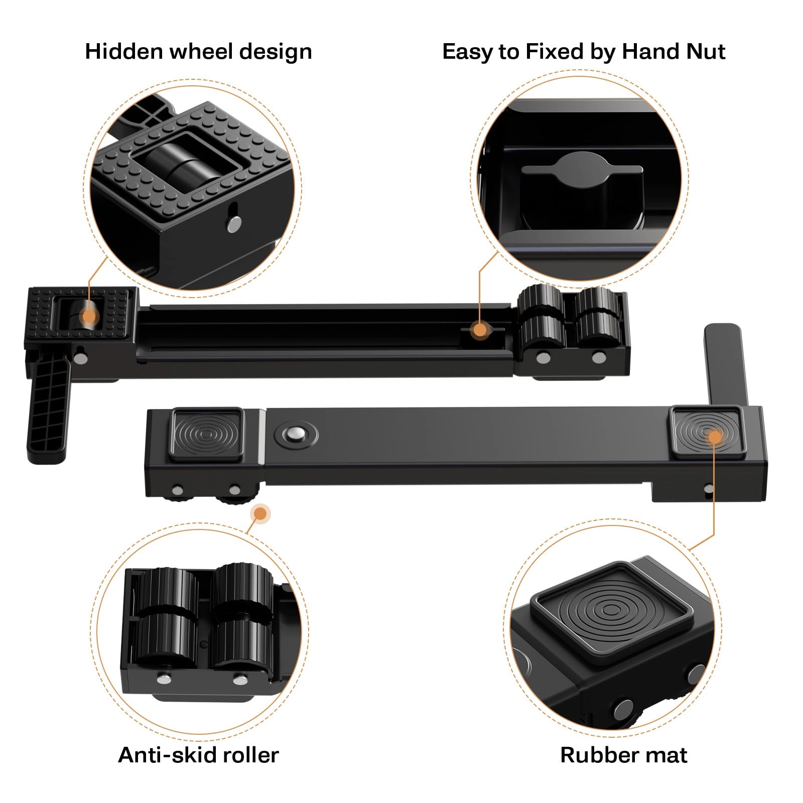 Appliance Rollers - 20''-32'' Adjustable 700 lbs
