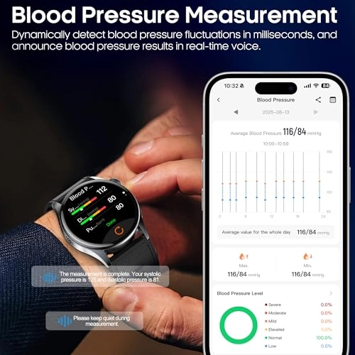 Blood Pressure Smart Watch