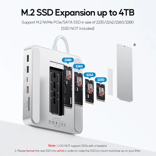11 in 1 USB C Hub - iMac 24 inch