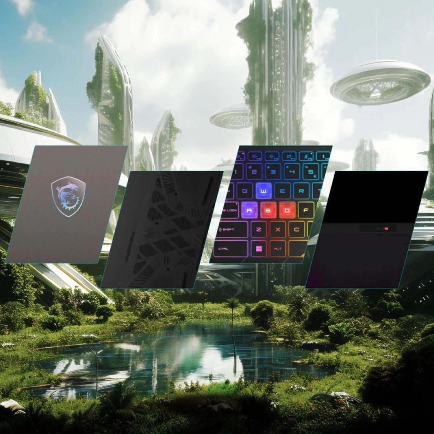 Crosshair A16 9S7-15PL21 - 16'' Ryzen 9-8940HX 16GB 1000GB SSD