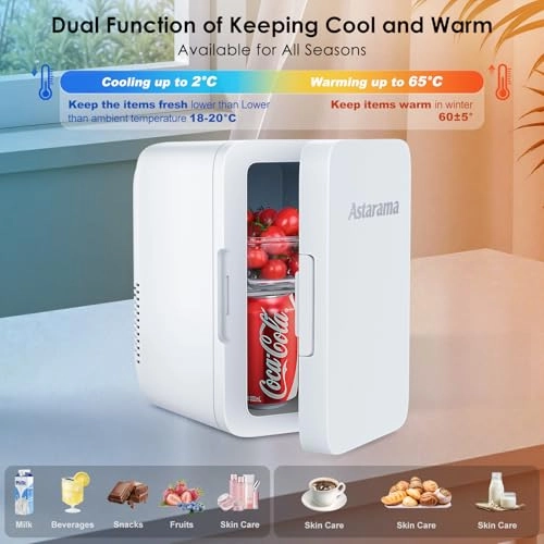 Mini Freestanding Refrigerator - Thermoelectric 2-in-1