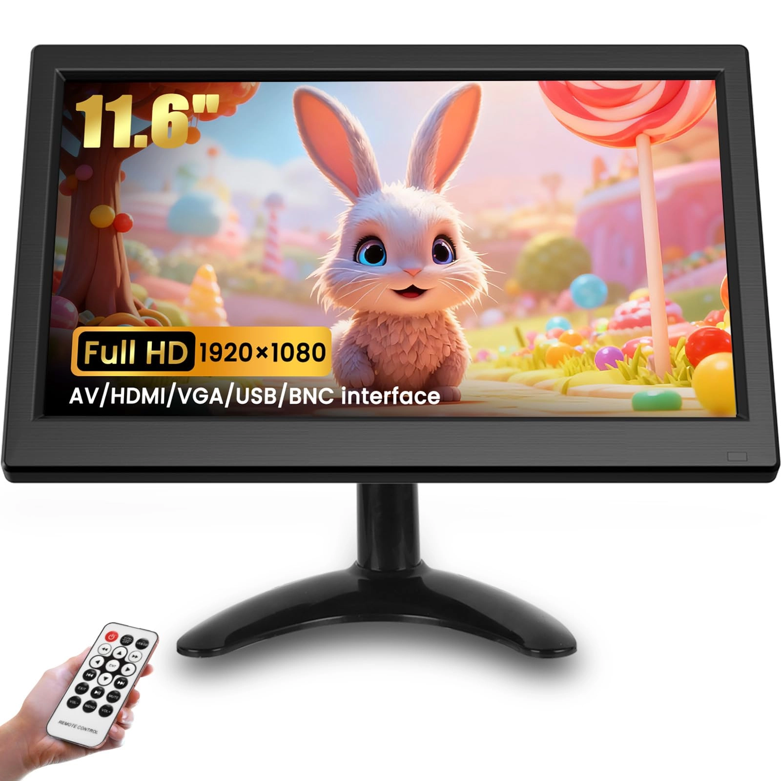 CAMECHO K0202UK-Monitor - 1920*1080 (Full HD) 11.6 Inches