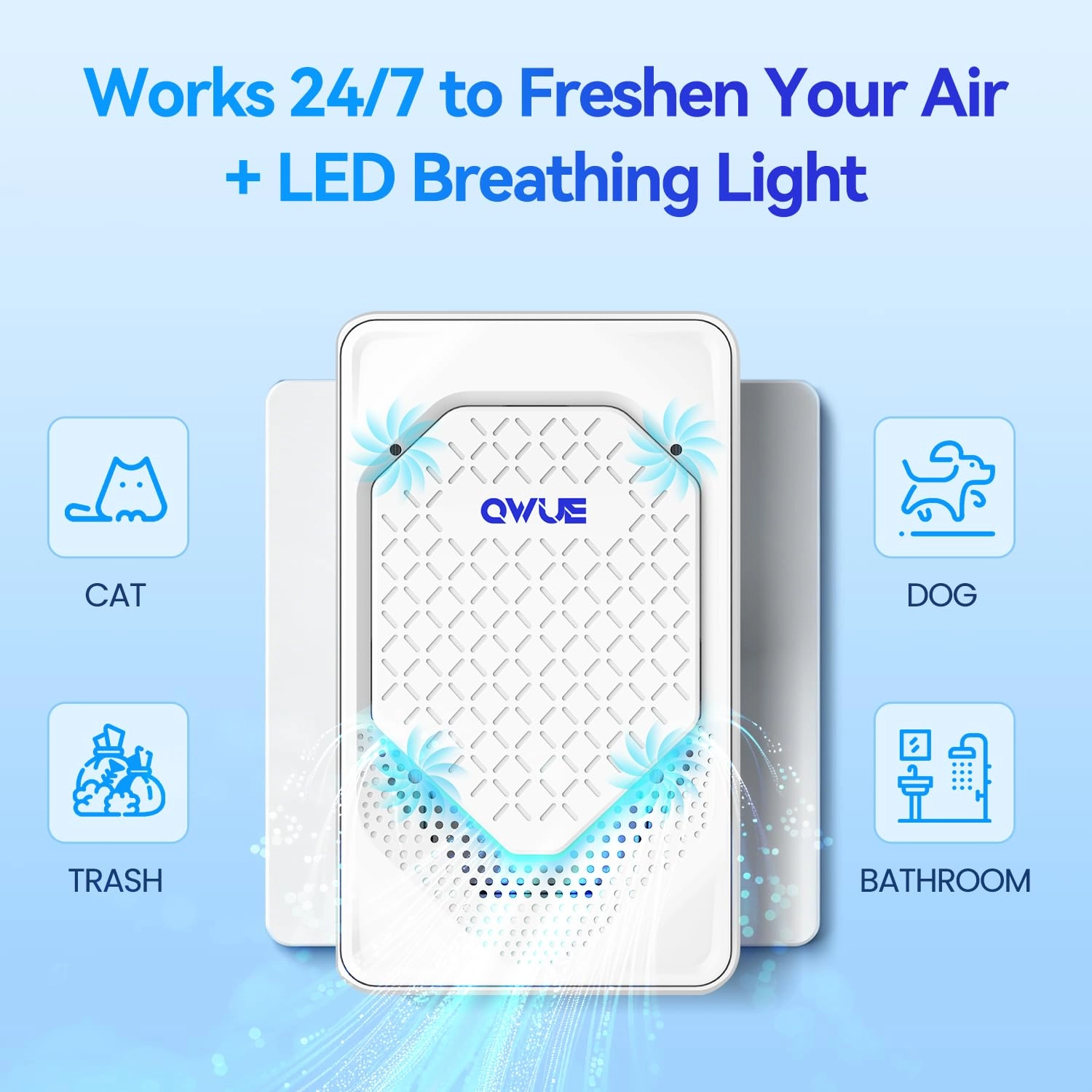 Air Ionizer - 8Pack Filterless Plug In Pack