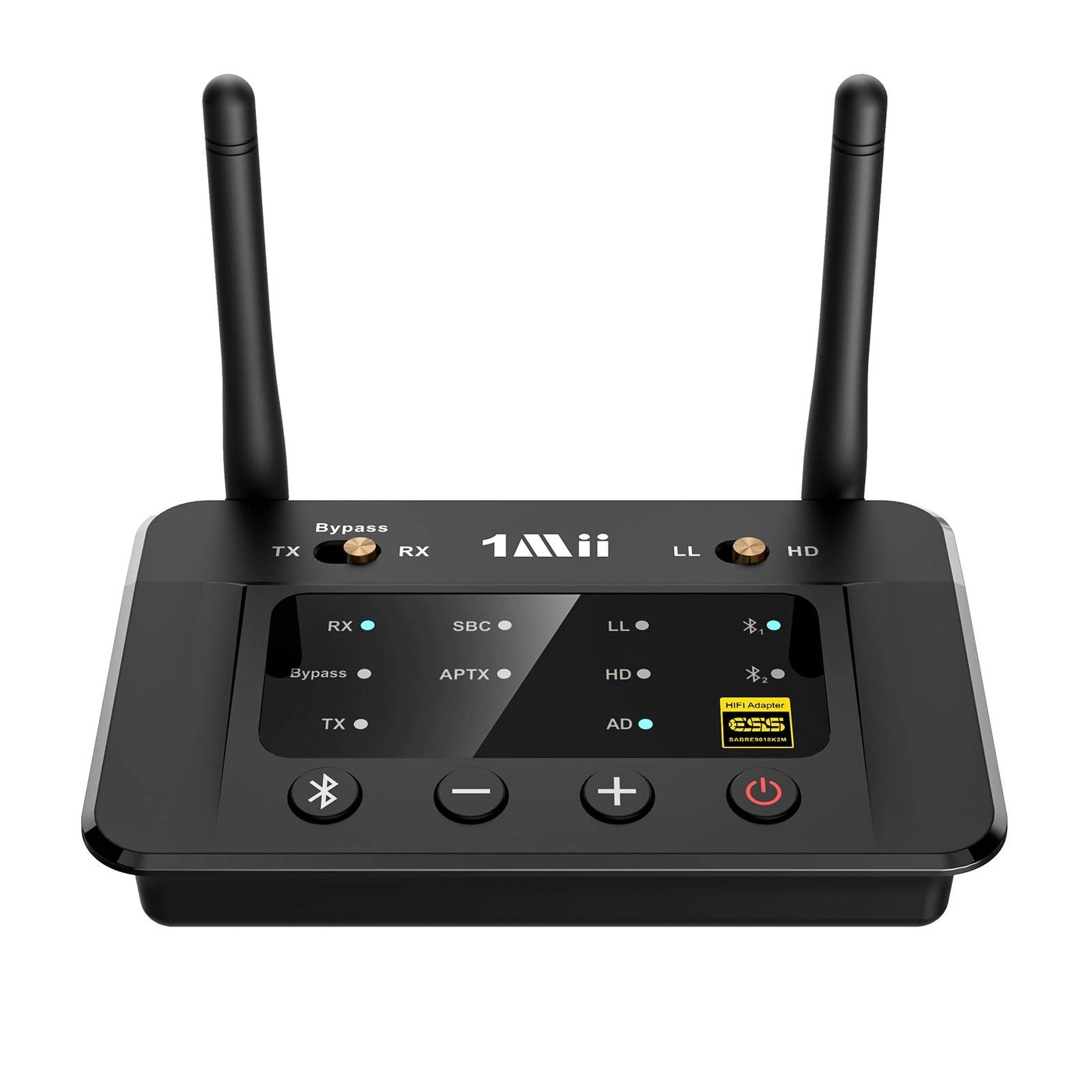 1Mii B03Pro - Bluetooth 5.3 Optical RCA AUX 3.5mm Outputs/Inputs