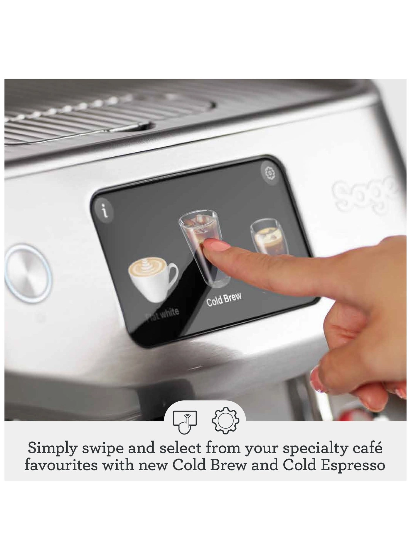 Oracle Touch - Touchscreen Auto Grind & Tamp Milk Frother