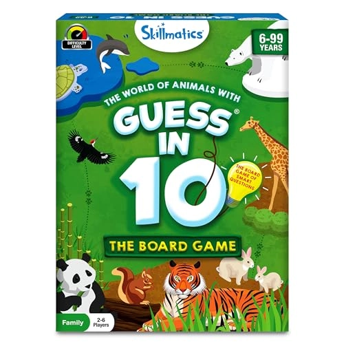 Guess in 10: Animals - Card & Board Game