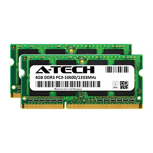 DDR3 1333MHz PC3-10600 204-Pin SODIMM - 8GB