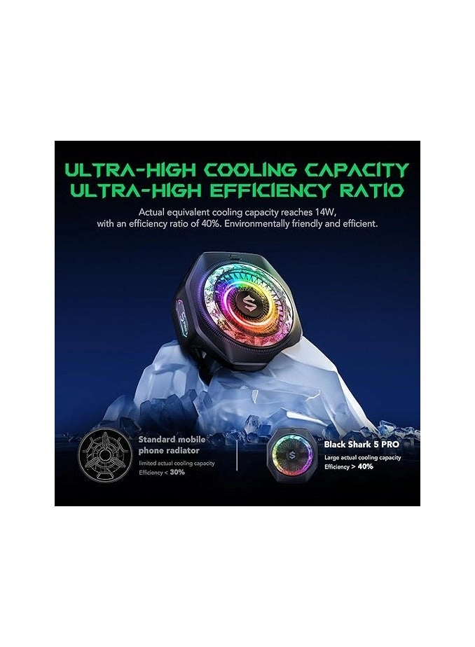 5 Pro Phone Cooler - 35W Magnetic RGB