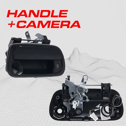 Tailgate Backup Reverse Handle with Camera - 600 TV Lines