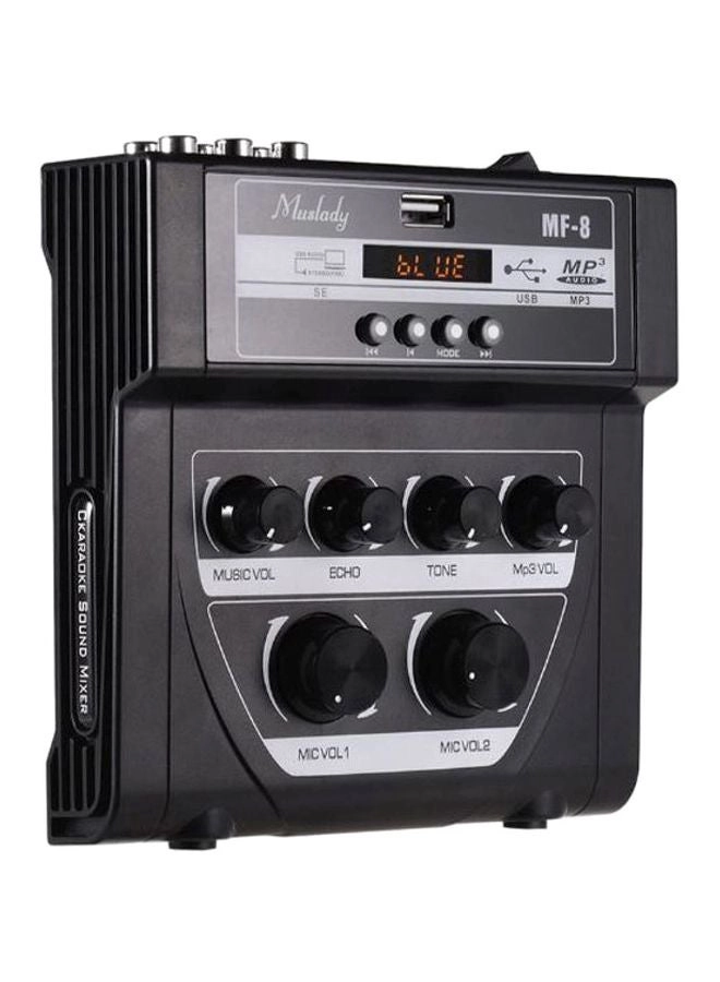 I5036W-UK-A - Mini Karaoke Sound Audio Mixer White/Black