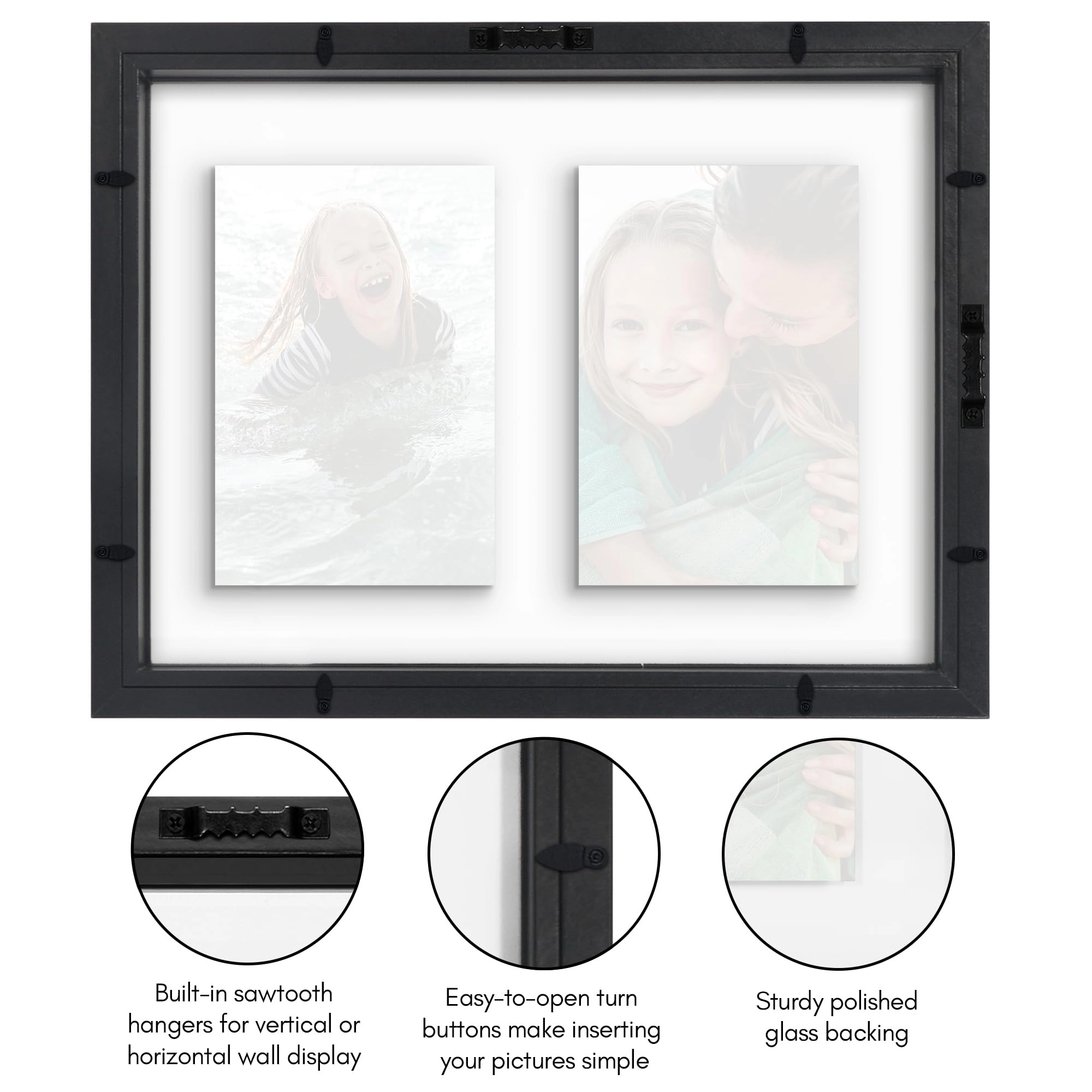 Double Picture Frame - 9x12 Two