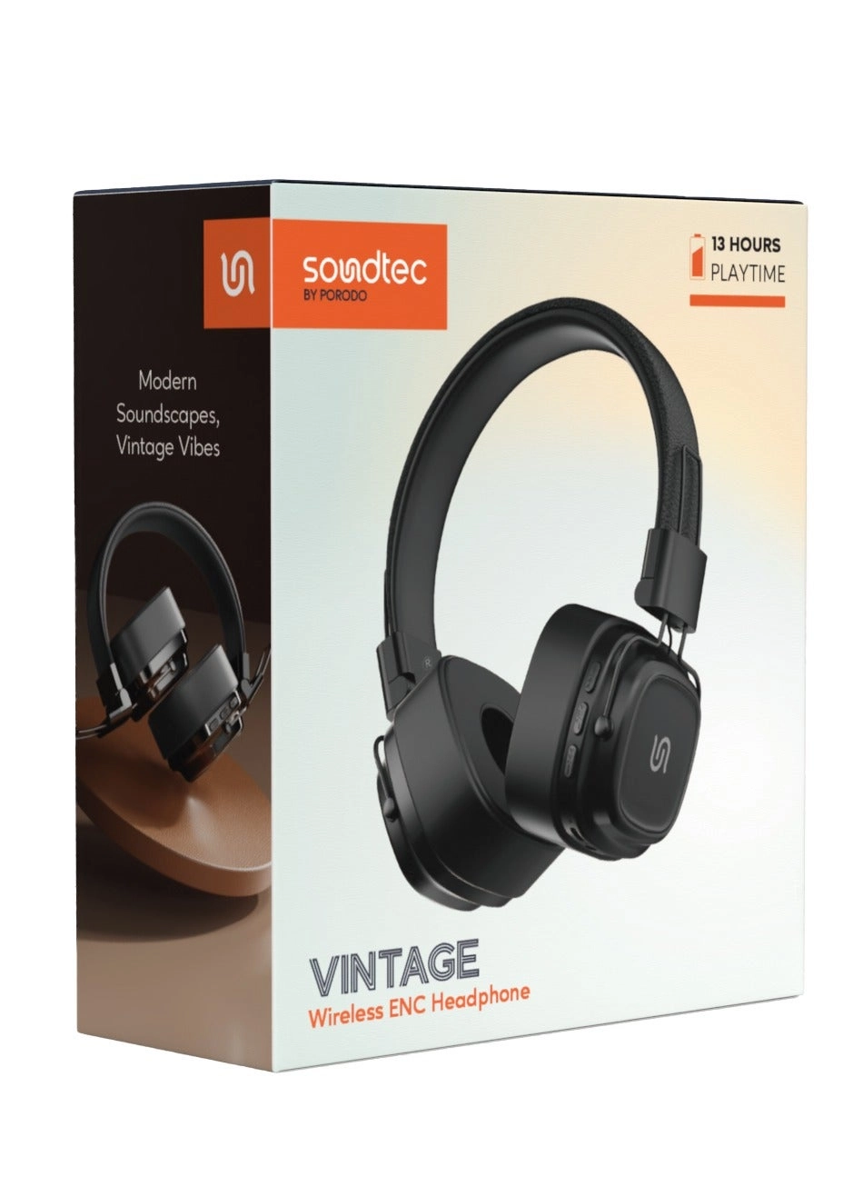 Soundtec Vintage Wireless Headphone