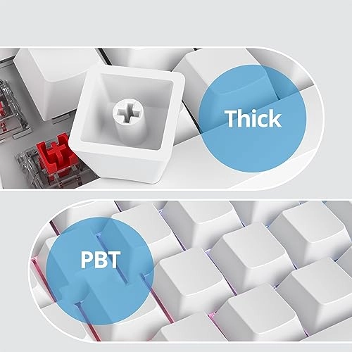 Blank Keycaps - Thick PBT Cherry Profile 129 Key