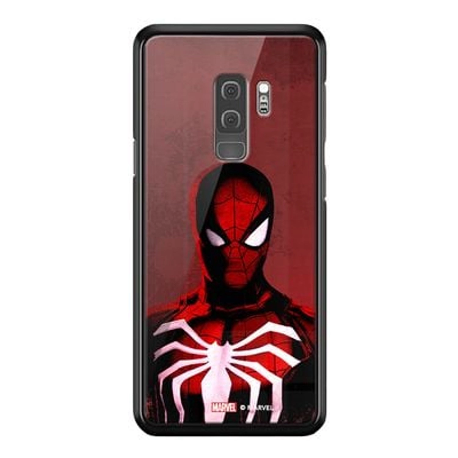 Wackylicious Spiderman Potrait Back Case for Galaxy S9 Plus