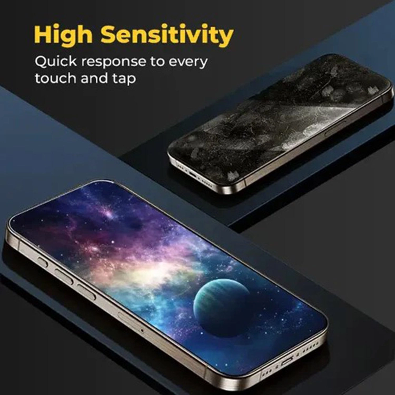 HD Tempered Glass Screen Protector for iPhone 16 Pro Max