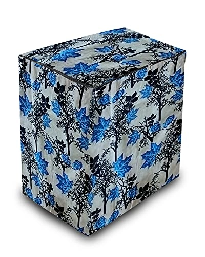 Shub Design Top Load Semi Automatic Washing Machine Cover - Blue 6 Kg 6.5 kg 7 kg 7.5 kg