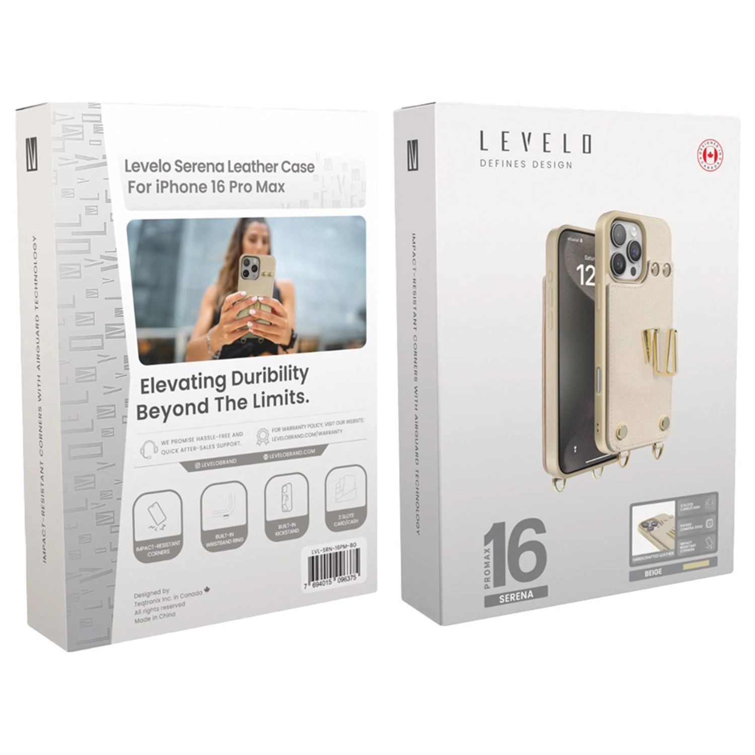 Serena Leather Case for iPhone 16 Pro Max