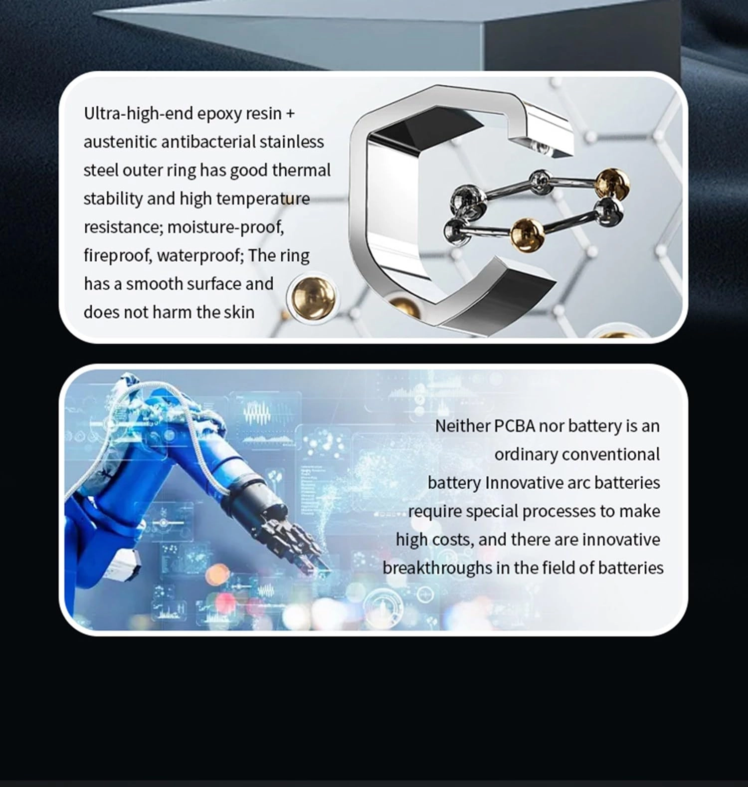 Smart Ring - Silver #8