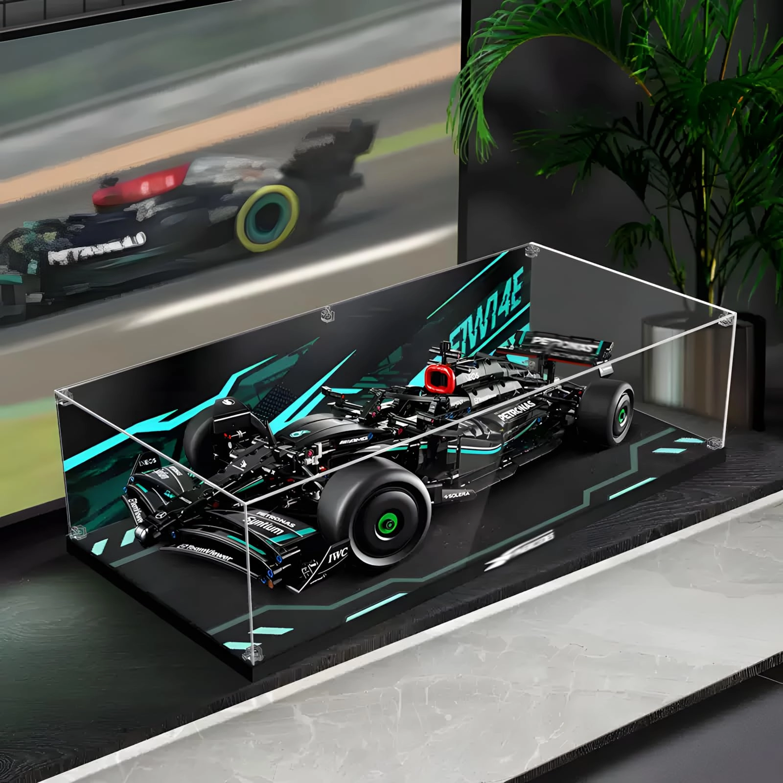 bodamaike Display Case - 42171 Dustproof Acrylic