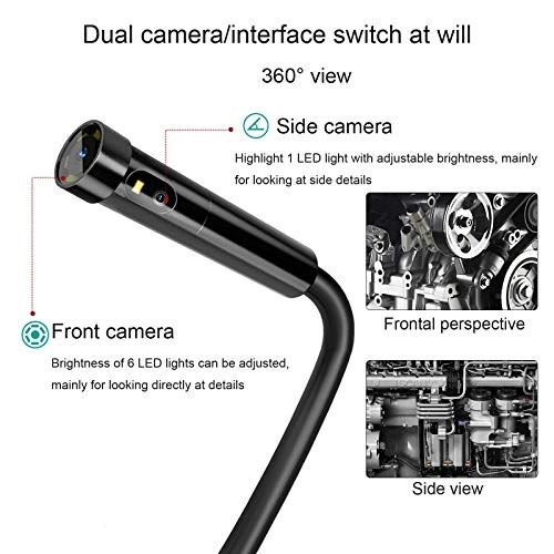 Dual Lens Inspection Camera - 3.9MM/5.5MM/8mm/14.5MM 1M/5M/10M/20M