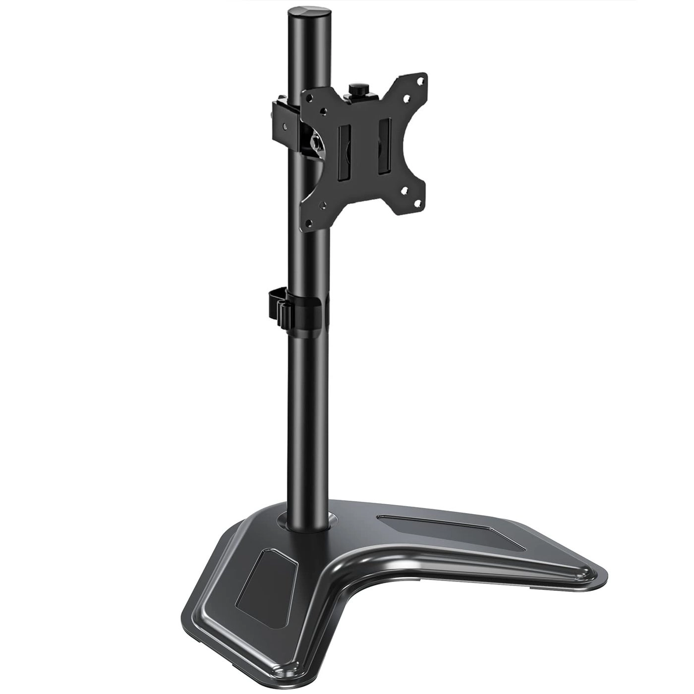 Vertical Single Monitor Stand - Single 42 Inch 75x75 mm 100x100 mm