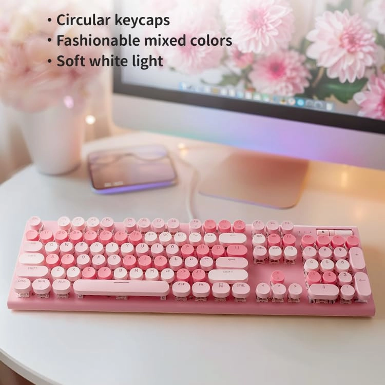 Cute Keyboard - 104-Key Layout Wired
