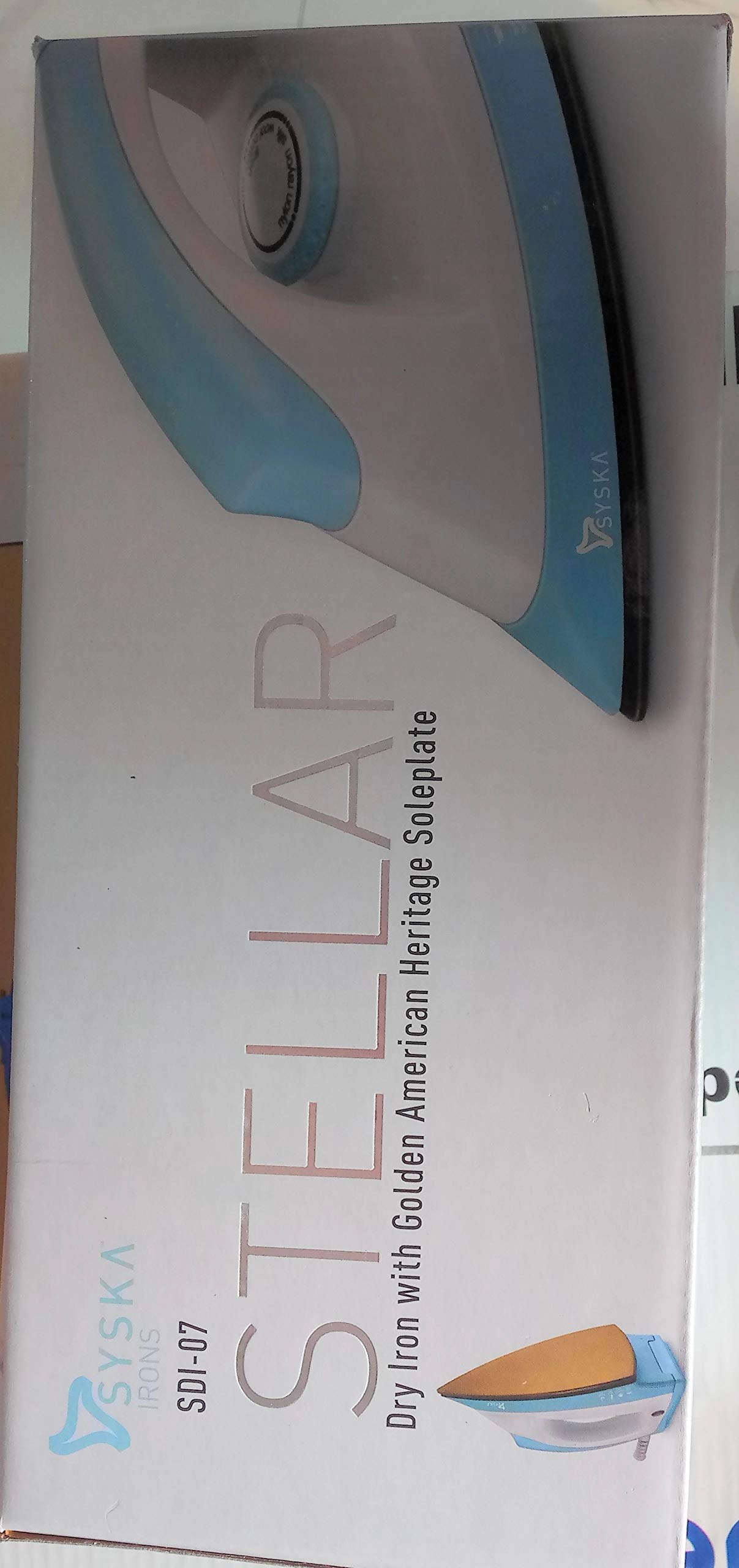 SYSKA SDI-07 - Stellar Dry Iron Green 1000 watts