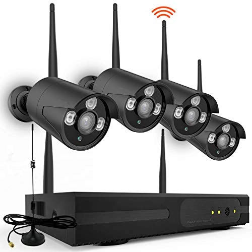 4CH DVR + Bullet Camera - 8pcs 1080P/2.0MP