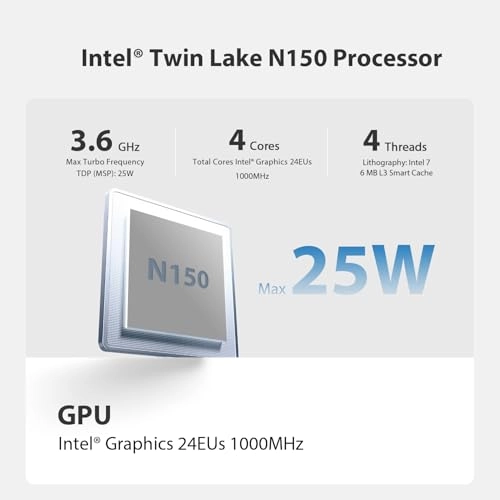 MINI S13 - N150 16GB 500GB