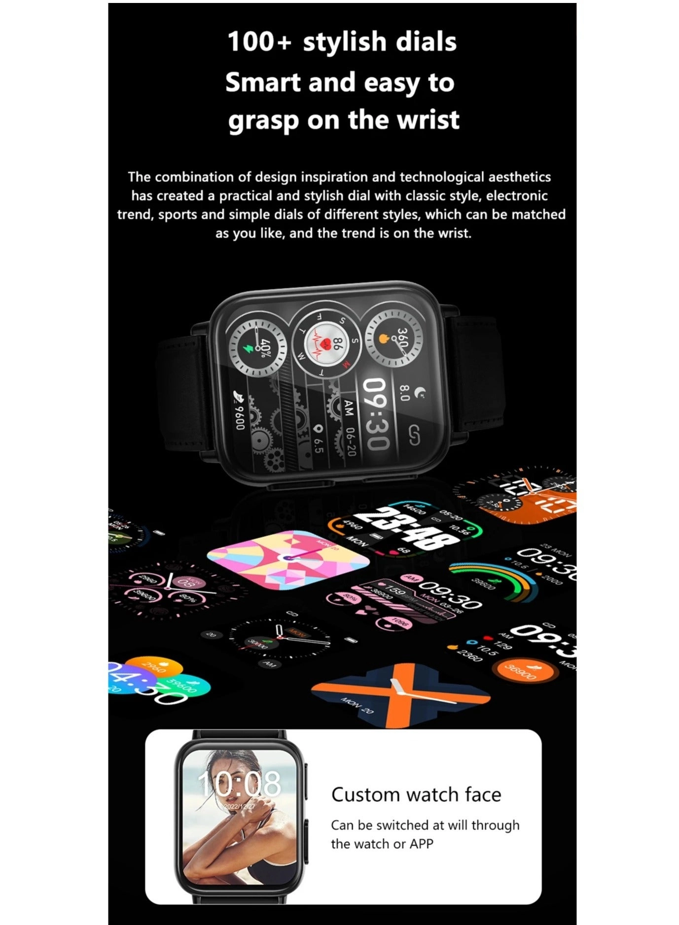 Accurate Measure Sugar Smart Watch