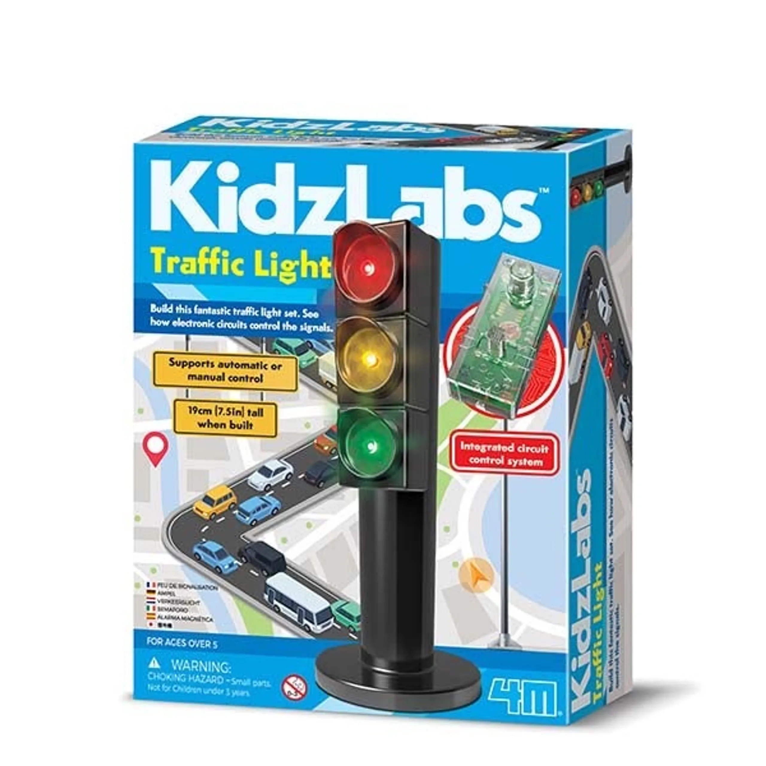4M KidzLabs Traffic Light Science Kit Electronics - 5 years+