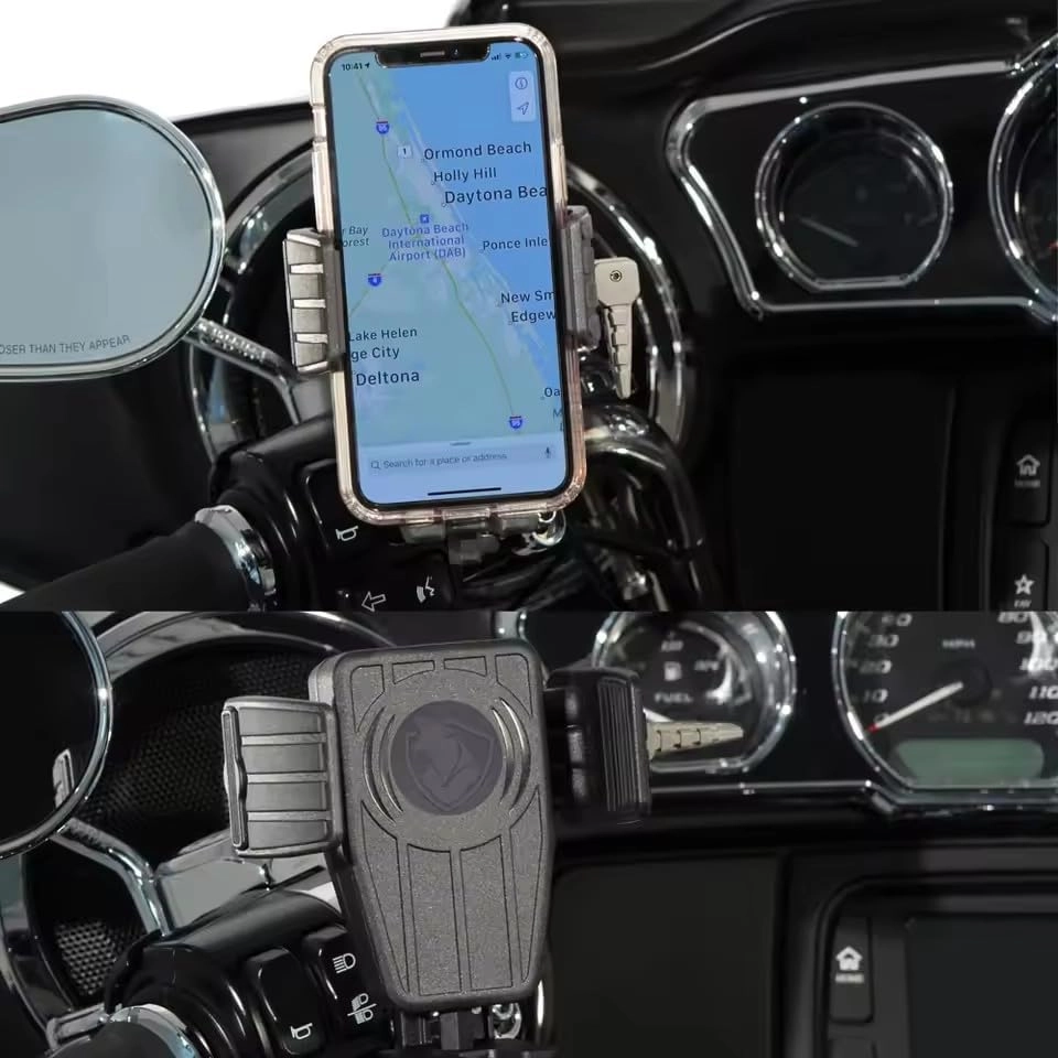 Motorcycle GPS Phone Holder - Wireless Smartphones