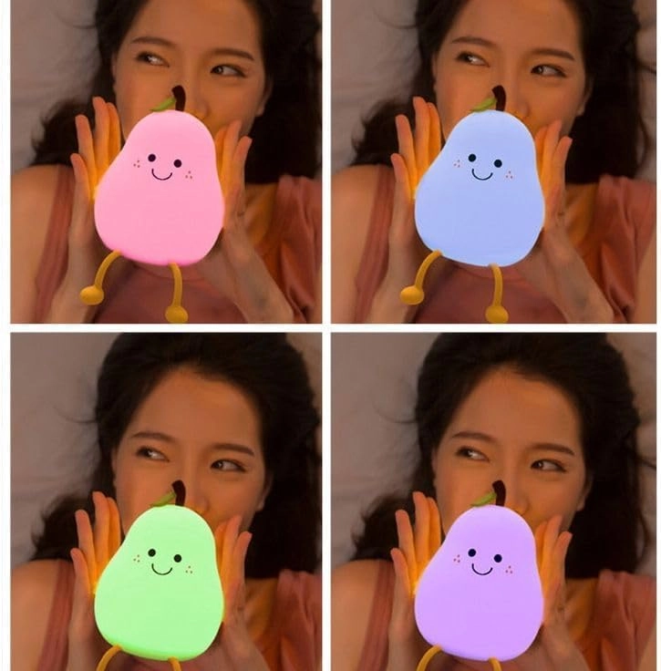 Pear Lamp - Battery Powered Colour Changing
