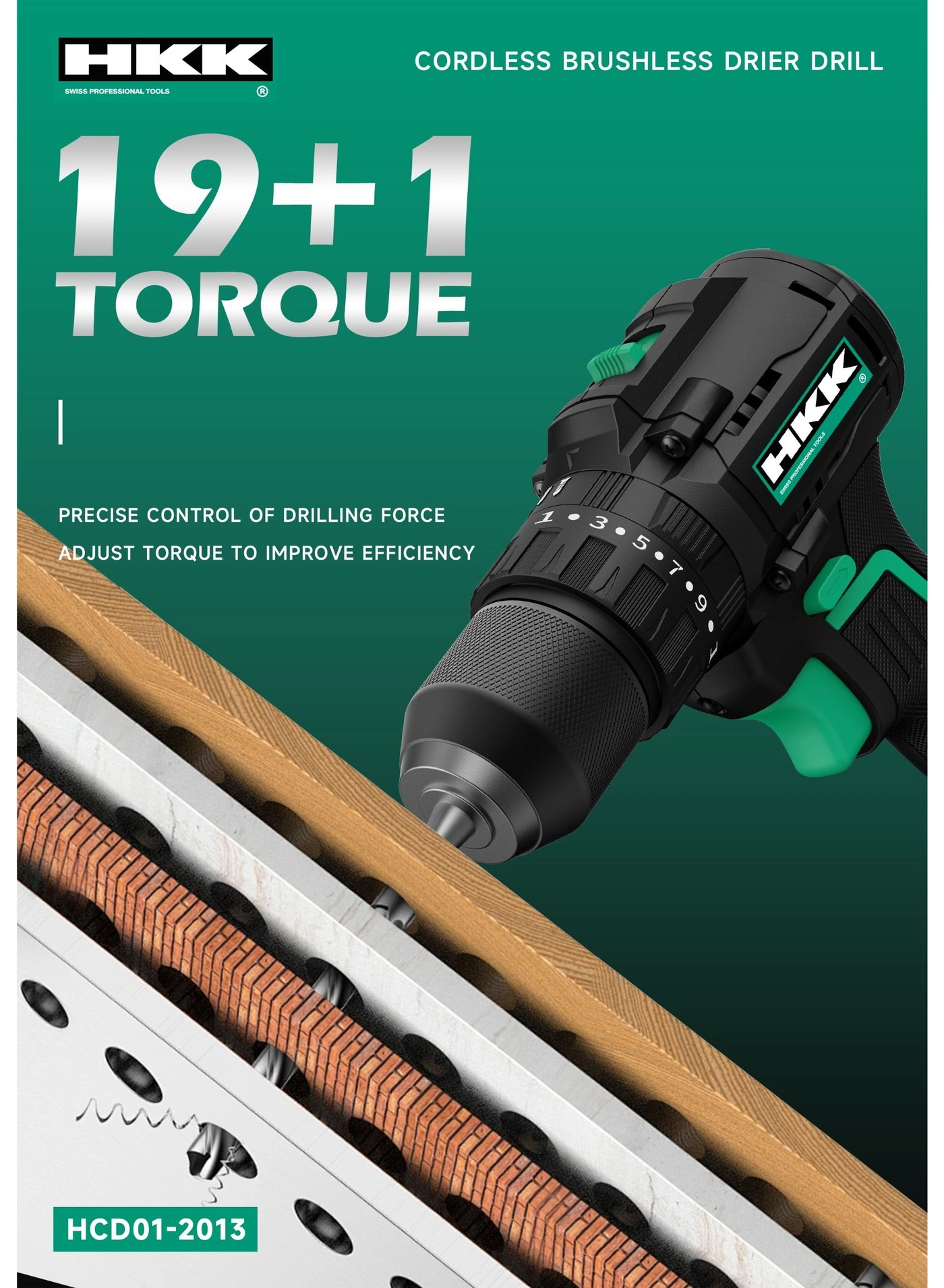 Cordless Brushless Drill - 2.0Ah