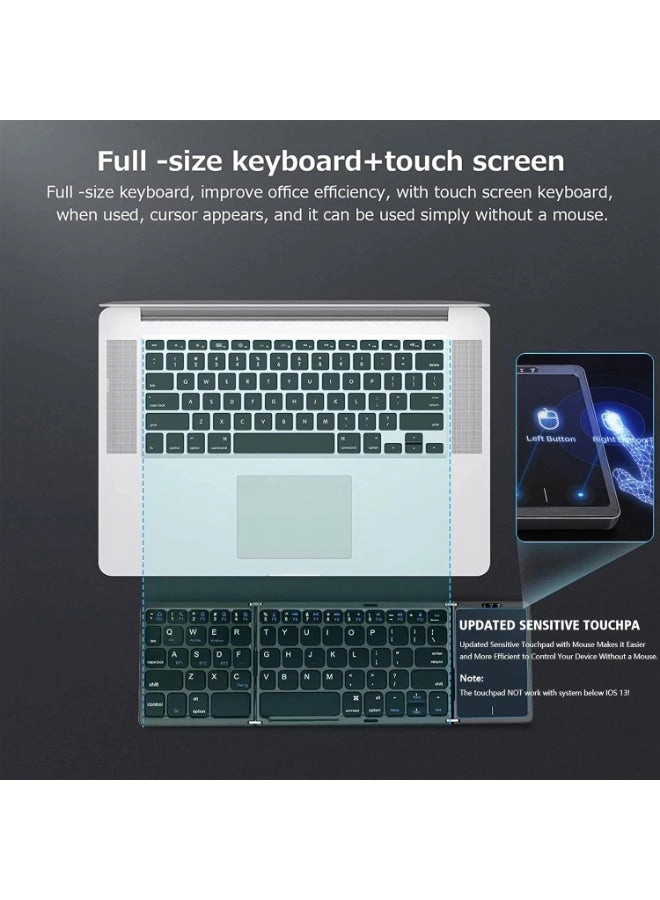 Foldable Wireless Bluetooth Keyboard - Wireless