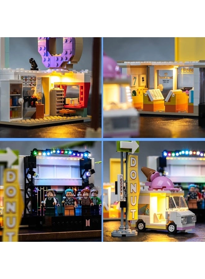 LED Light Kit for Lego BTS Dynamite 21339 - DIY Compatible Only Light Set