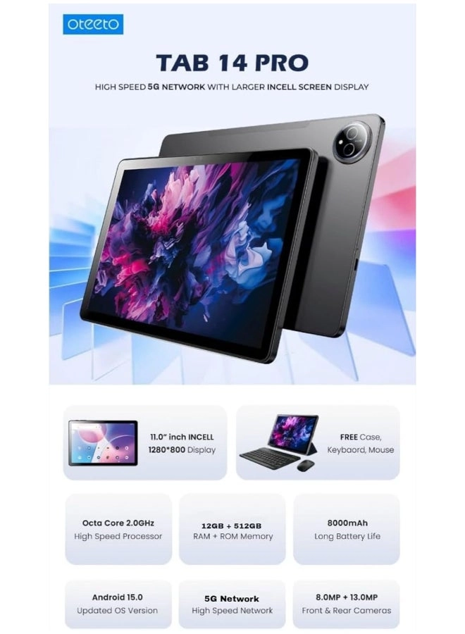 TAB 14 Pro - 512GB 11.0"